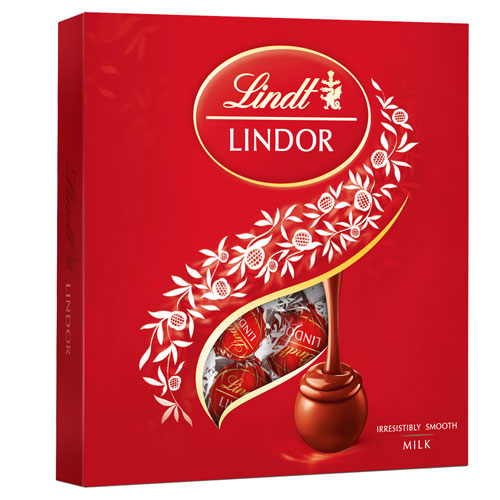 Шоколадные конфеты Lindor (молочный шоколад)
