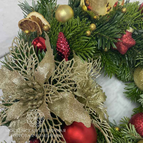 Венок новогодний "Сhristmas"