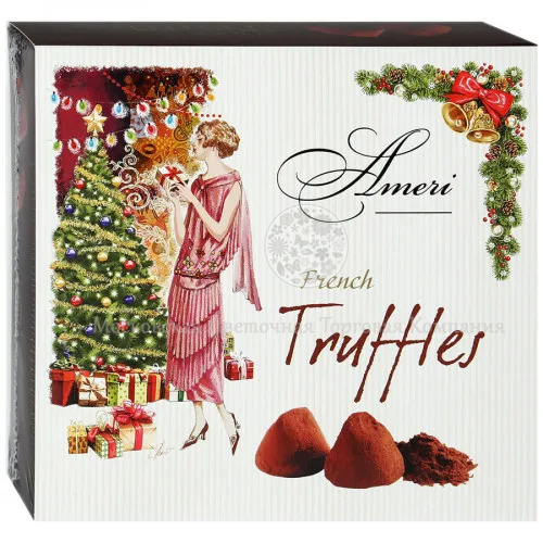 Трюфели шоколадные Ameri "Рождество", 250 гр