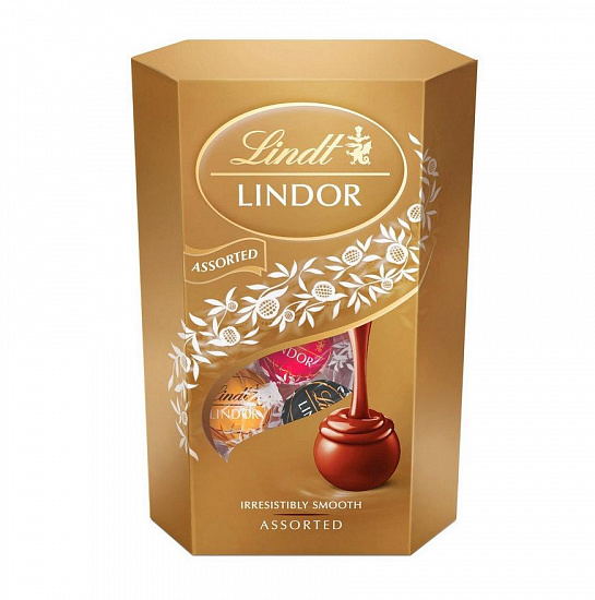 Шоколадные конфеты Lindor (ассорти), 200 гр