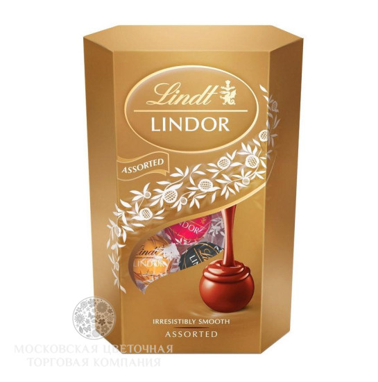 Шоколадные конфеты Lindor (ассорти), 200 гр