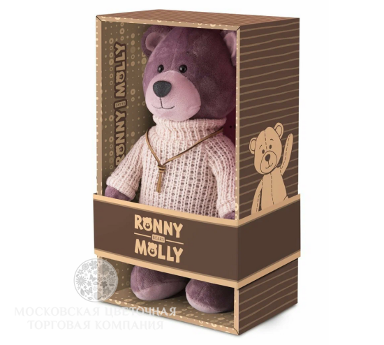 Мягкая игрушка Ronny&Molly, Мишка Ронни в Свитере