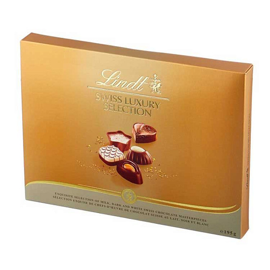 Набор конфет Lindt Швейцарская Роскошь, 195 г