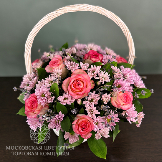 Букет Дороти в корзинке