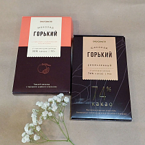 Набор горького шоколада ДУЭТ, Вкусвилл, 2*90гр