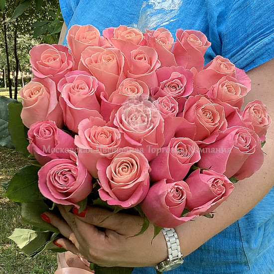 Букет 25 роз Hermosa