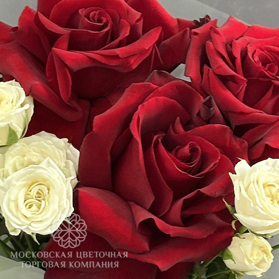 Букет с французскими розами "Flower Lover"