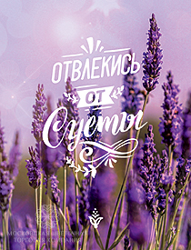 Открытка "Отвлекись от суеты"