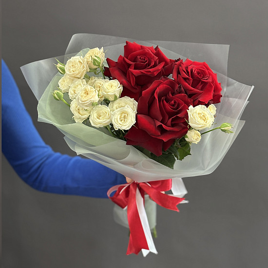 Букет с французскими розами "Flower Lover"