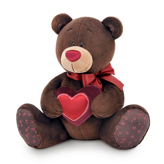 Игрушка Мишка с сердцем, 15 см