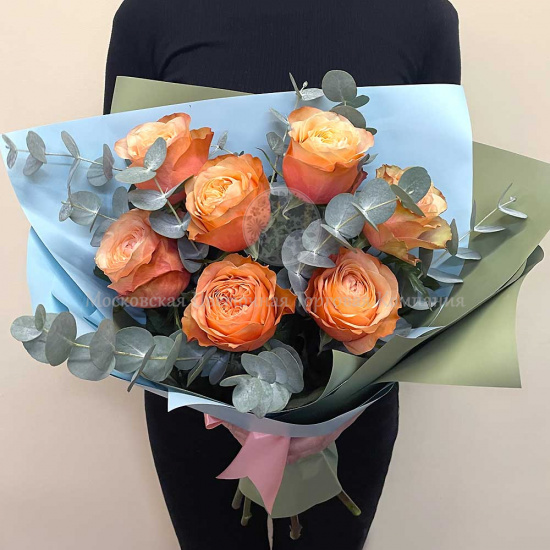 Букет пионовидных роз "Цветочный Джем"