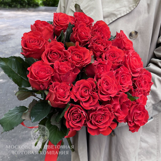 Букет 25 красных роз Эль Торо