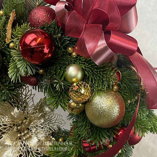 Венок новогодний "Сhristmas"
