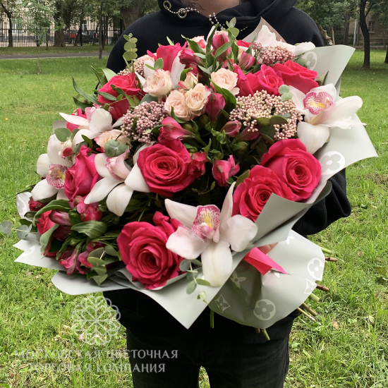 Букет цветов "Когда мы встретимся вновь"