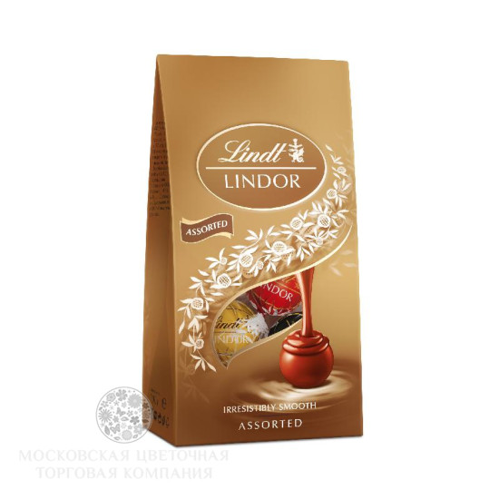 Шоколадные конфеты Lindor (ассорти), 100 гр