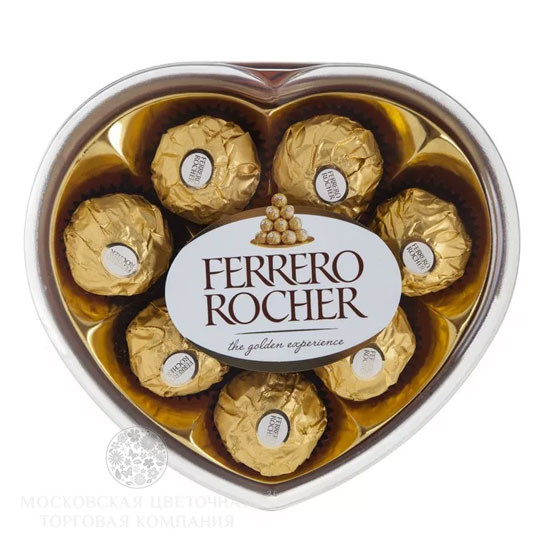 Набор конфет  Ferrero Rocher "Сердце", 100гр