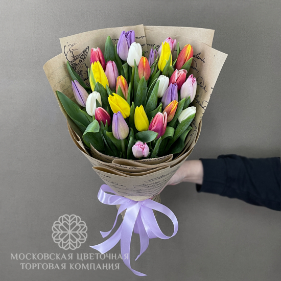 25 тюльпанов Микс

