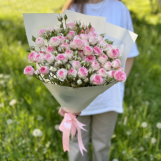 Букет кустовых роз Кейт Линн