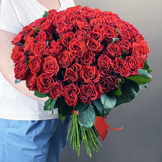 Букет 75 красных роз Эль Торо