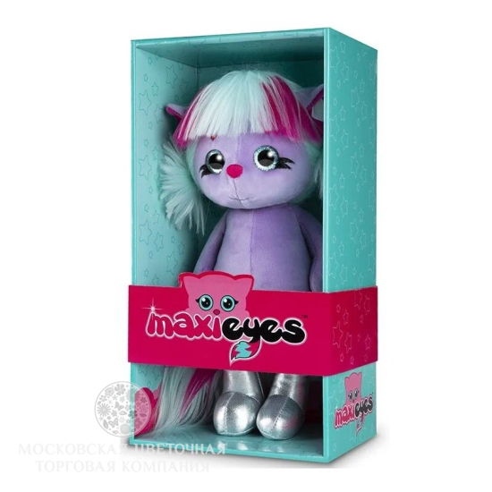 Мягкая игрушка MAXI Eyes Кошечка Лилу, 22 см