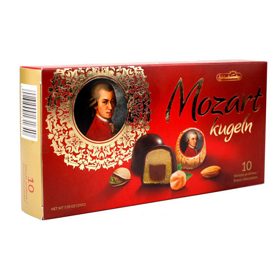 Конфеты шоколадные Mozart Kugeln, 200 гр