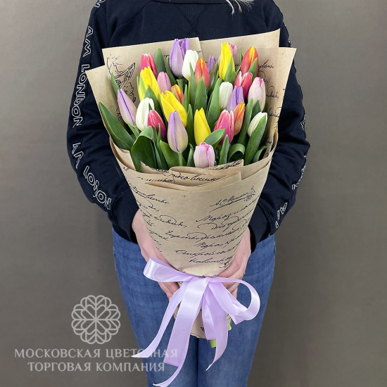 25 тюльпанов Микс

