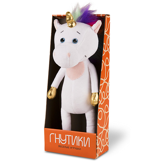 Мягкая игрушка "Единорожек Радуга"