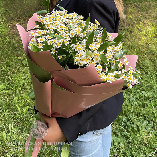 Букет с ромашками Дыхание полей